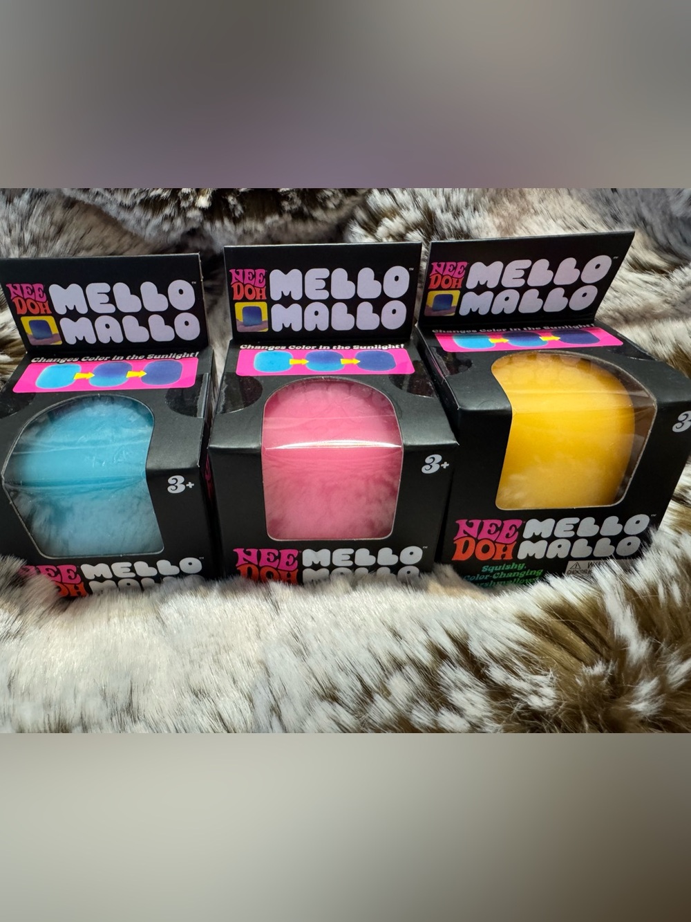 NeeDoh Mello Mallo set of 3